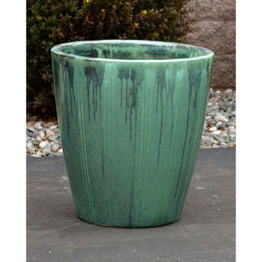 One of a Kind FNT40683 Ceramic Vase Complete Fountain Kit Vase Fountain Blue Thumb